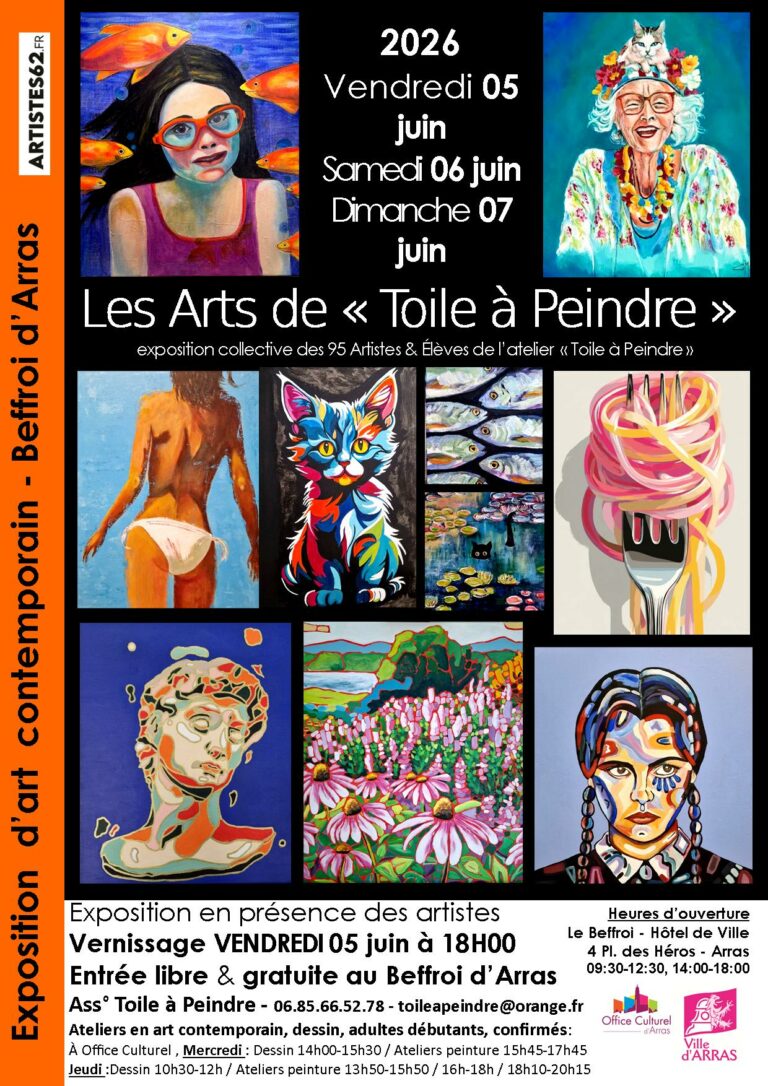 affiche a4 5 6 7 juin 2026 Expo Beffroi 768x1086